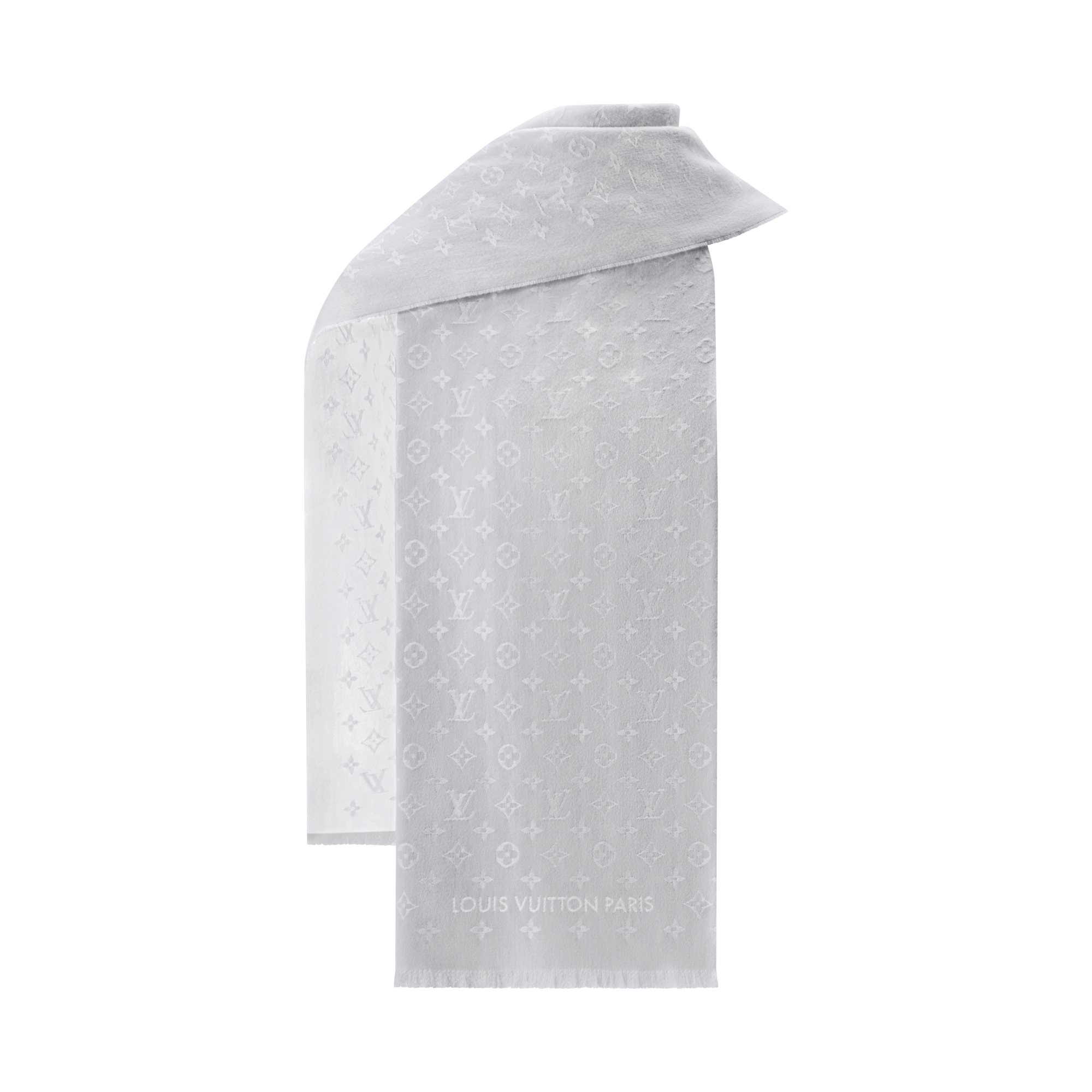 ☆最終お値下げ☆LOUIS VUITTON ホワイトマフラー マフラー・フォーエバーグラム S00｜ルイ・ヴィトン 公式サイト - M9A254
